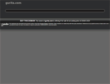 Tablet Screenshot of gurita.com